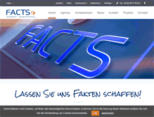 Tablet Screenshot of facts.de